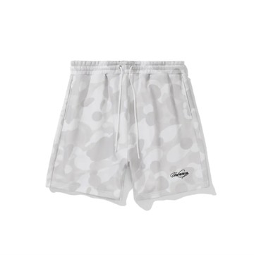 UNKNOWNDOMAIN CW#1835 MEN’S MELLOW CAMO SHORTS-GREY