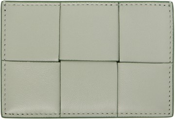 Bottega Veneta 绿色 Cassette 卡包
