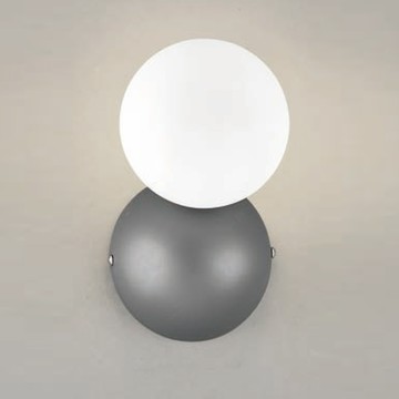 白玉玻璃造型壁燈 F85-09-K4303