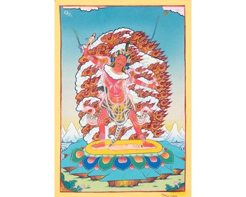 Ekajati 神聖藝術品 – 西藏冥想守護者