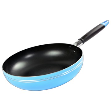 GOZENBO 御膳坊 彩虹深炒鍋 藍色  28cm  1個