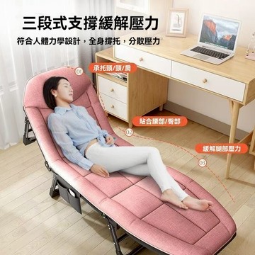 體午休床 折疊床 折疊躺椅 露營椅 折疊躺椅 午睡椅 折疊床雙人 看護床 午休床 沙發床 午休神器【華臺戶外運動】