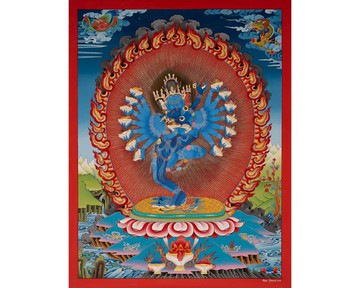 HE-VAJRA 手工唐卡繪畫