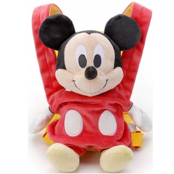 小媽媽背帶絨毛- 米奇