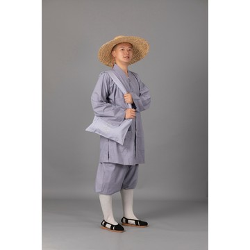 現貨供應 弘喧 佛教 僧服 出家人 衣服 短掛 ＴＲ西裝布 吸汗 柔軟 透氣 和尚 出家眾 僧人 高僧 外出 禮佛