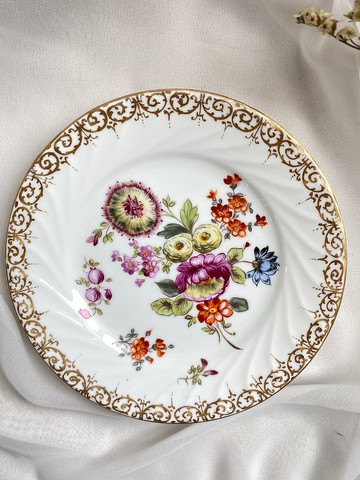 【好日戀物】德國手繪花盤禮物點心盤儀式感