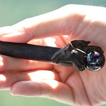 York客製的黑馬魔杖【Black Stallion Wand】sculpted by ETplant