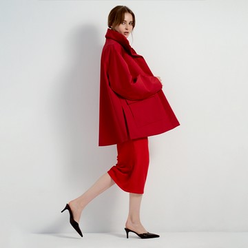 INC/REPURPOSE環保女性女裝防水透濕輕機能外套 (3色) - 麻花灰色-S