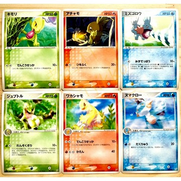 老吉科🌲 Pokémon TCG PTCG 日版絕版ADV系列 兩個野心 御三家 木守宮 火稚雞 水躍魚 寶可夢卡牌