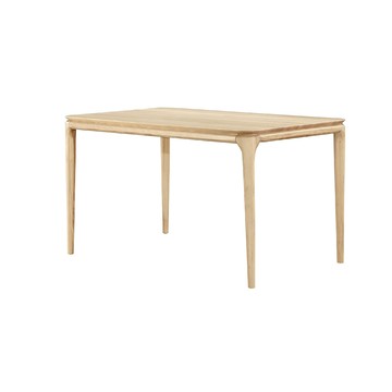 ASSARI-瑞典4.5尺實木餐桌(寬135x深80x高75cm)