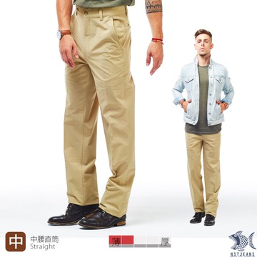 【NST Jeans】四面彈_黃金世代 防潑水機能男褲(中腰) 390(5639) 夏季薄款 台製 紳士 男