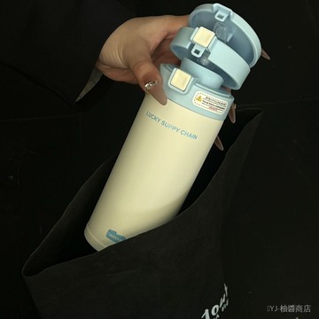 ✨可開發票#夏季藍白316保溫盃不銹鋼盃子吸管大容量便攜高顔值學生水盃保溫#免運