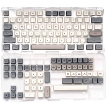 啟示XDA俄文/注音/韓文133鍵 小全套PBT熱升華客制化鍵帽機械紅軸