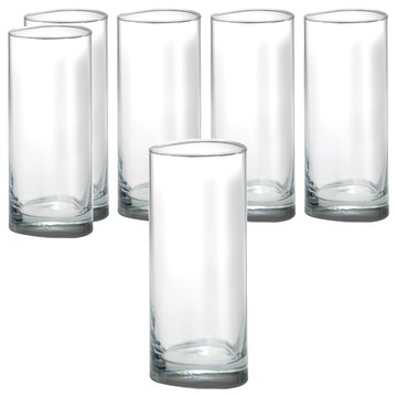 Ocean Glass NS_三角高球杯 380ml 透明  155 x 67mm  6個