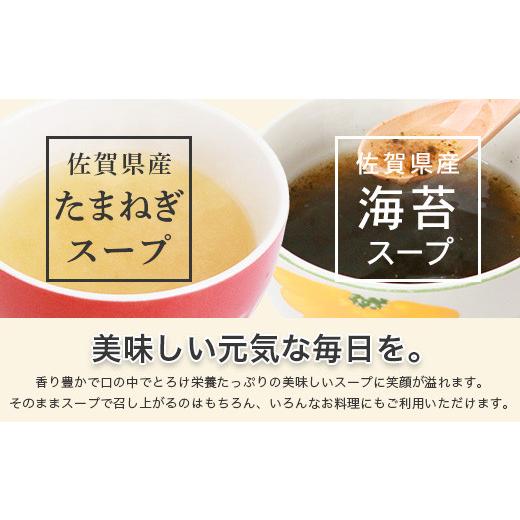 ふるさと納税 佐賀県 鹿島市 AA-29 佐賀県産 海苔スープ・たまねぎスープ各１個セット