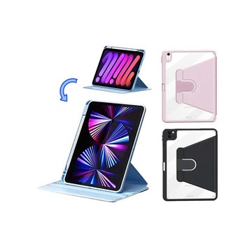 【山水之寶】ZGA iPad 11代 A16（2025版）、iPad第10代10.9吋保護套 明派系列360度可旋轉內置筆槽平板保護殼
