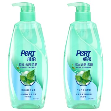 PeRT 飛柔 控油去屑洗髮露  600g  2瓶