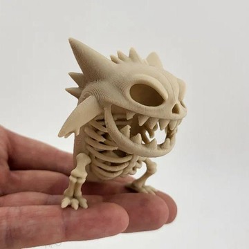 🌞包包優選寶藏品🌟🌟【耿鬼.骷髏化石】手辦模型3D打印寶可夢同人擺件潮玩送朋友禮物🌞