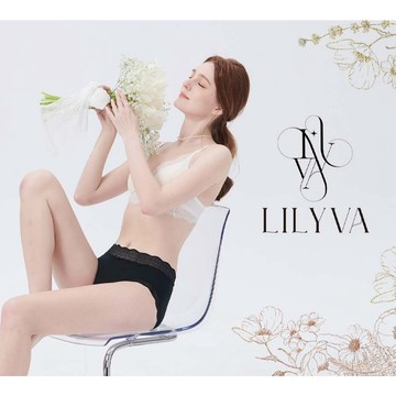 【棉花共和國品牌館】LILYVA 中腰/低腰/中腰高衩包臀女內褲(100%蠶絲褲底、透氣舒爽、彈力佳不緊繃)