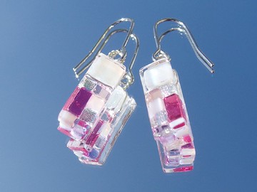 雪玻璃 (Yuki [小雪])耳针/耳夾[金屬配件的選擇] [定做]