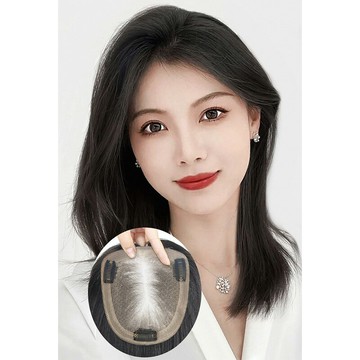 【巴黎精品】現貨+預購 真髮假髮透氣假髮片輕量免打理整頂假髮角色扮演隱形增髮-大面女假髮2款a1kx37