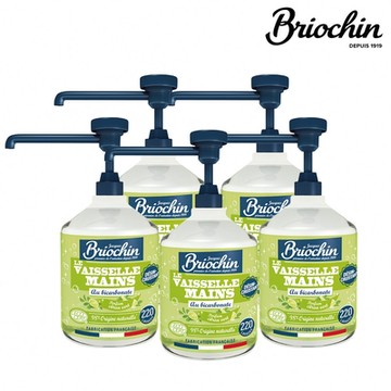 Jacques Briochin 藍牌碧歐馨 檸檬小蘇打護手洗碗精 500ml 超值5件組