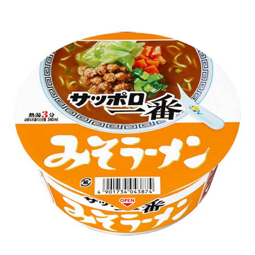 サンヨー食品　サッポロ一番　みそラーメン　どんぶり