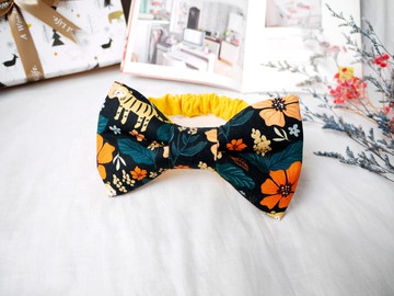 寶寶髮帶 嬰兒髮帶│立體蝴蝶結:::花叢裡的老虎