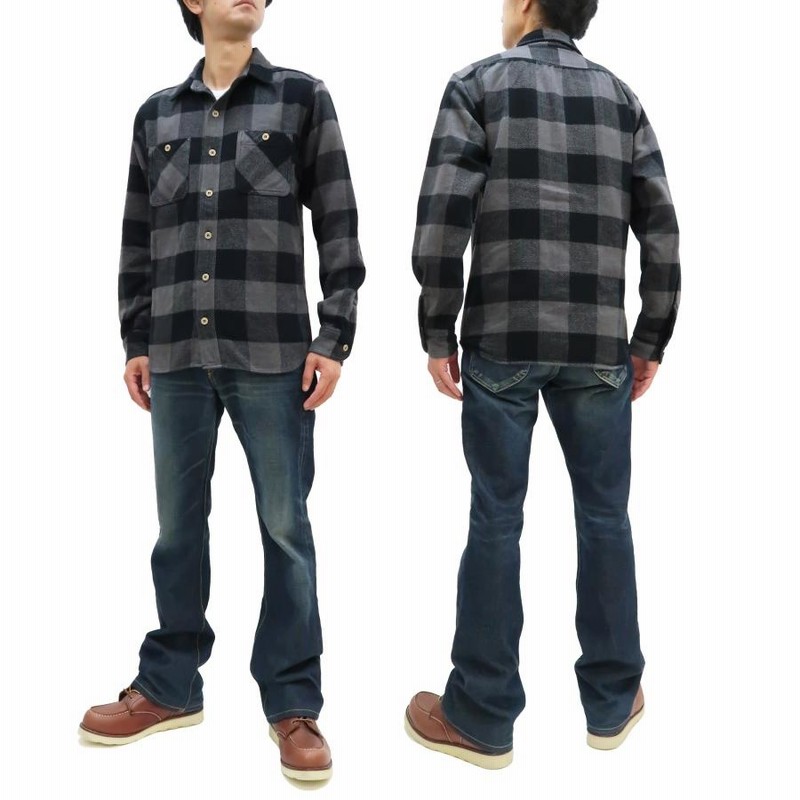 桃太郎ジーンズ 三子撚り ワークシャツ Momotaro Jeans 桃太郎ジーンズ 三子撚り ワークシャツ Momotaro Jeans