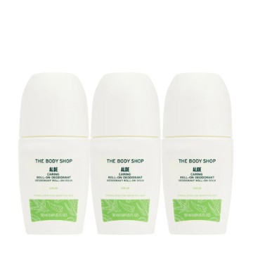 【THE BODY SHOP】(週年慶特惠) 蘆薈舒緩體香劑囤貨組