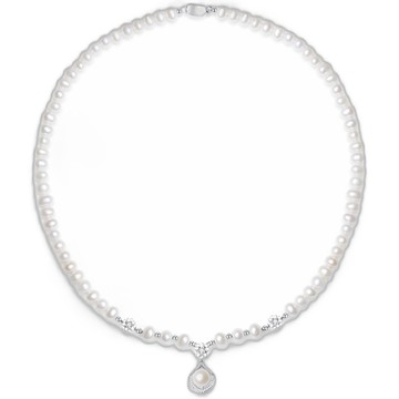 MoonDy 飾品 項鍊 珍珠項鍊 純銀項鍊 女生項鍊 天使之心 高級感 送女友 593
