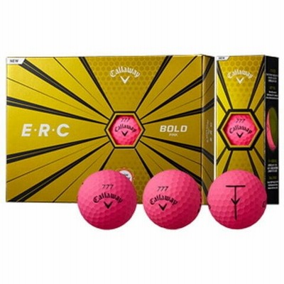 キャロウェイゴルフ E R C ボール 2019年モデル ボールドピンク