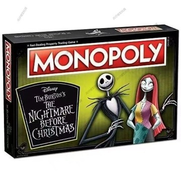 ✨ 限時下殺✨Monopoly Disney Nightmare Before Christmas聖誕驚魂夜桌遊