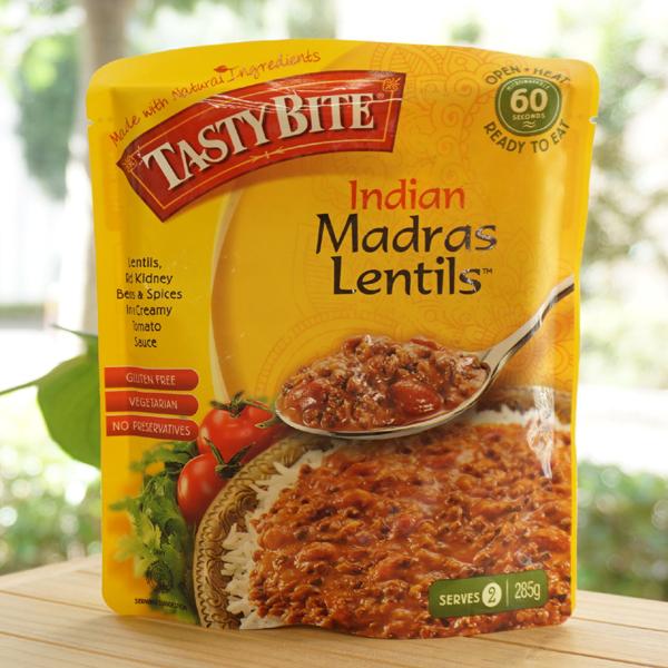 Tasty Bite マドラス風レンティルカレー 285g アリサン Indian Madras Lentils