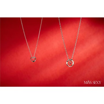 【d2 x Miss Sexy】銀男女對項鍊  絕對在乎(男)/傾訴愛情(女)
