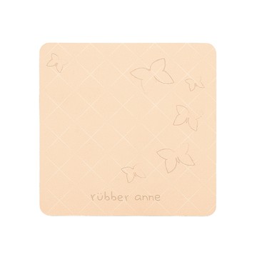 【怪獸】rubber anne 10秒頂吸 軟式珪藻土吸水杯墊 花磚系列 (10x10cm) -春蝶隨香