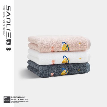 三利純棉浴巾女家用吸水速干可穿可裹洗澡大毛巾可愛成人情侶兒童