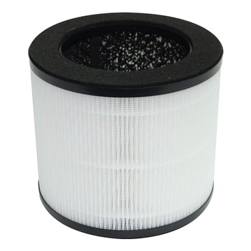 PUREBURG 高效HEPA 2合1空氣濾網濾心 附活性碳 適用於Chimei 奇美 360度全淨化DC省電空氣清淨機 AP-03SRC1  1個  1202-01