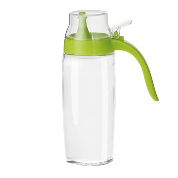 WHOLE HEIGHT 闔樂泰 Sino氣密液體油醋瓶 綠色 500ml 氣密保鮮 不滴漏油  1個