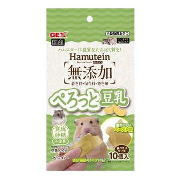 日本GEX 66244 小動物果泥(蘋果/鳳梨) 5g×6條 【4入組】