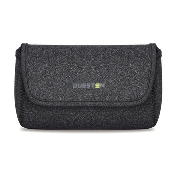 【QUESToN】Neoprene 防潑水電源收納包／多功能收納包／大／深灰