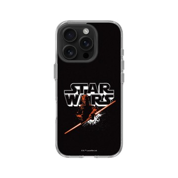 iPhone 16 Pro Clear 透明 - 迪士尼-星際大戰 Star Wars - 達斯魔-星際大戰Logo