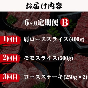 宮崎牛定期便＜Bセット＞