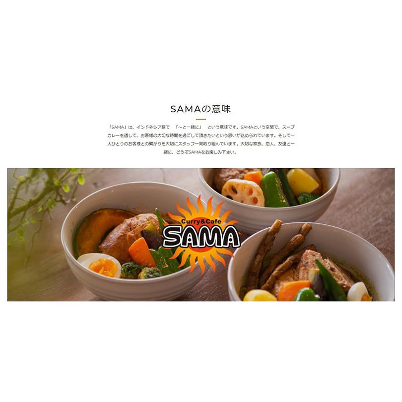 SAMA チキンスープカレー 送料無料 送料込 レターパック 北海道 札幌 トマトベース スパイス お土産 手土産 贈り物