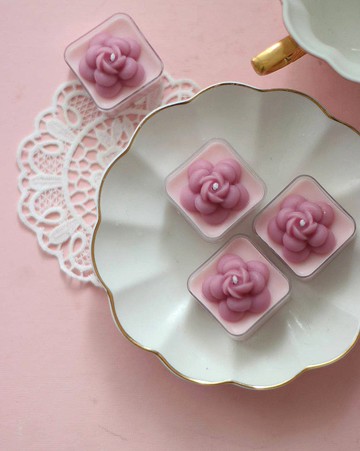 山茶花香氛茶蠟4件組