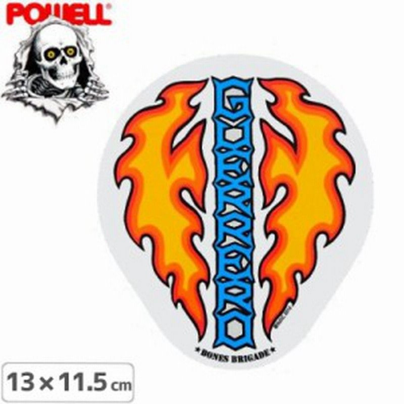パウエル Powell スケボー ステッカー Tommy Guerrero 13cm 11 5cm No26 通販 Lineポイント最大1 0 Get Lineショッピング