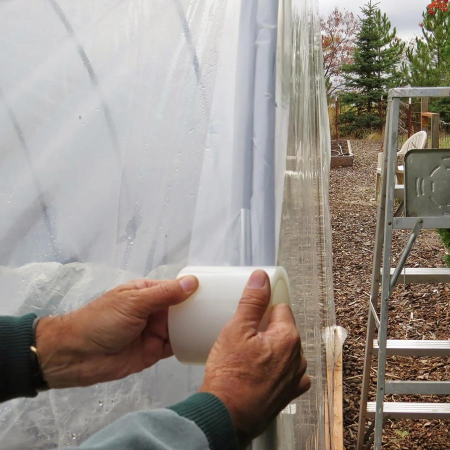 農業用透明温室フィルム,10m,1ロール,粘着テープ