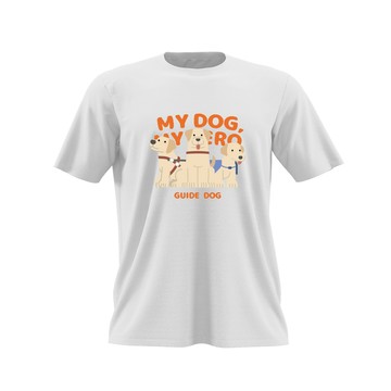 【My dog, My hero】排汗衫｜狗英雄日常圖鑑｜導盲犬：黃金拉拉