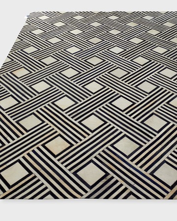 Garett Hairhide Rug, 10' x 14'