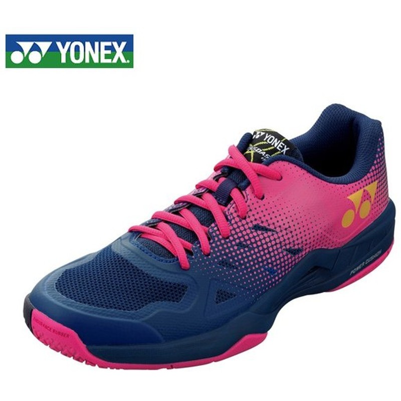 2021高い素材 Yonex ヨネックス テニスシューズ パワークッションソニケージ2ウィメンズGC ホワイト ネイビー